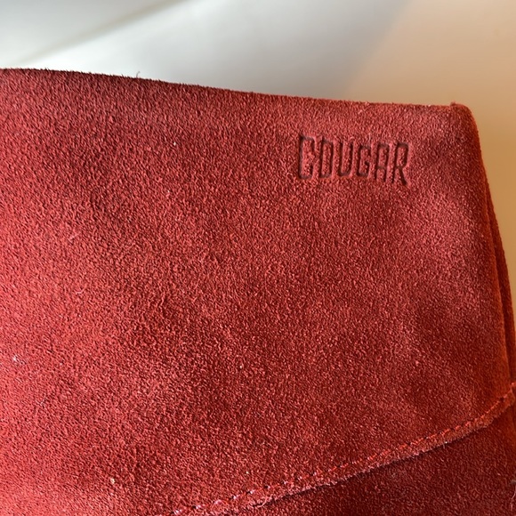 Size 8 Cougar Weatherproof Fandango 2 Red Suede Leather Boots - Picture 2 of 7